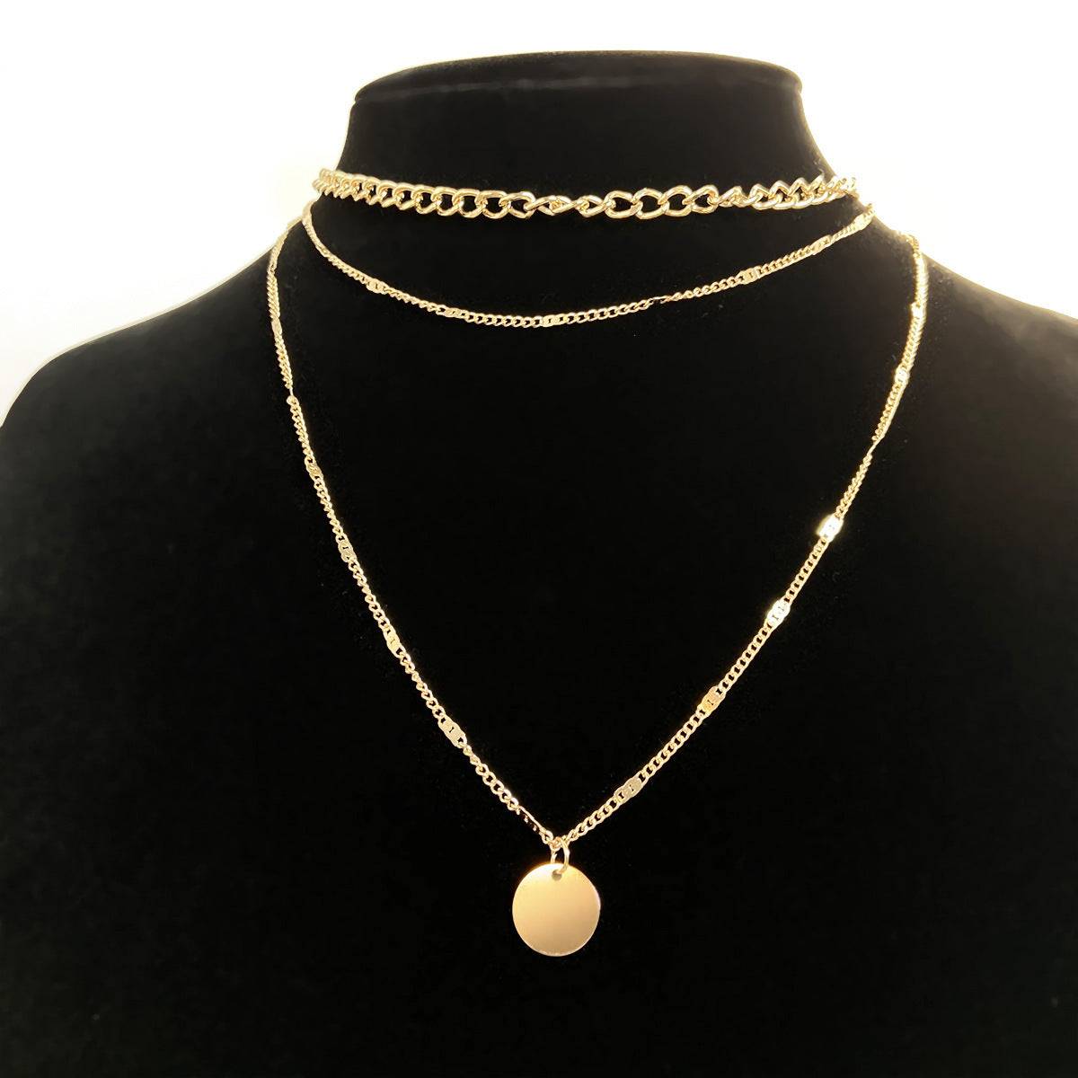 Fashionable Multi-Layer Necklace