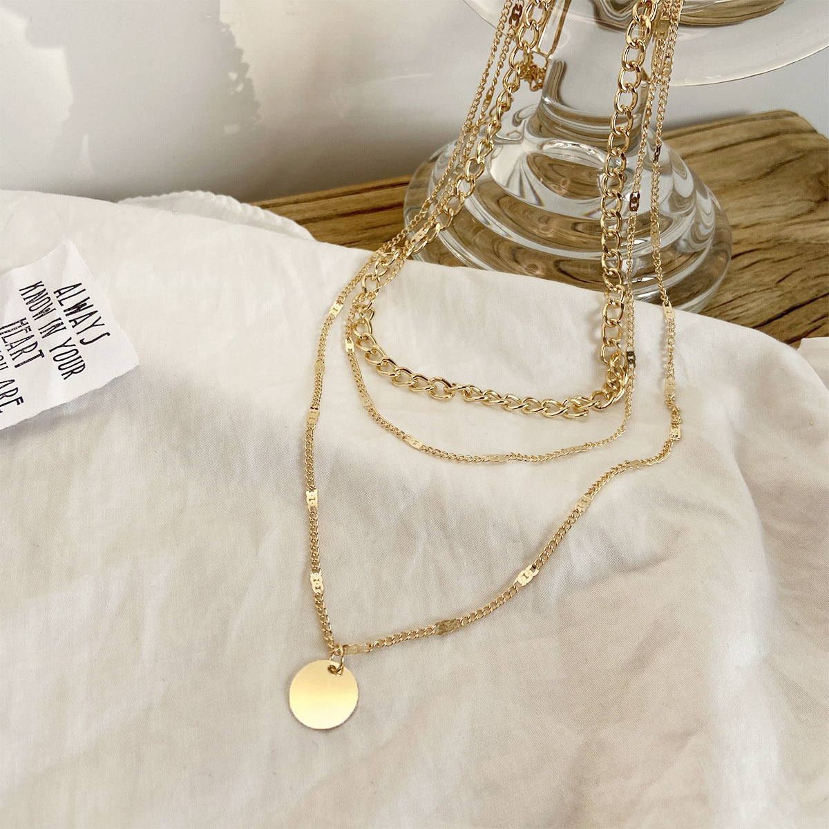 Fashionable Multi-Layer Necklace