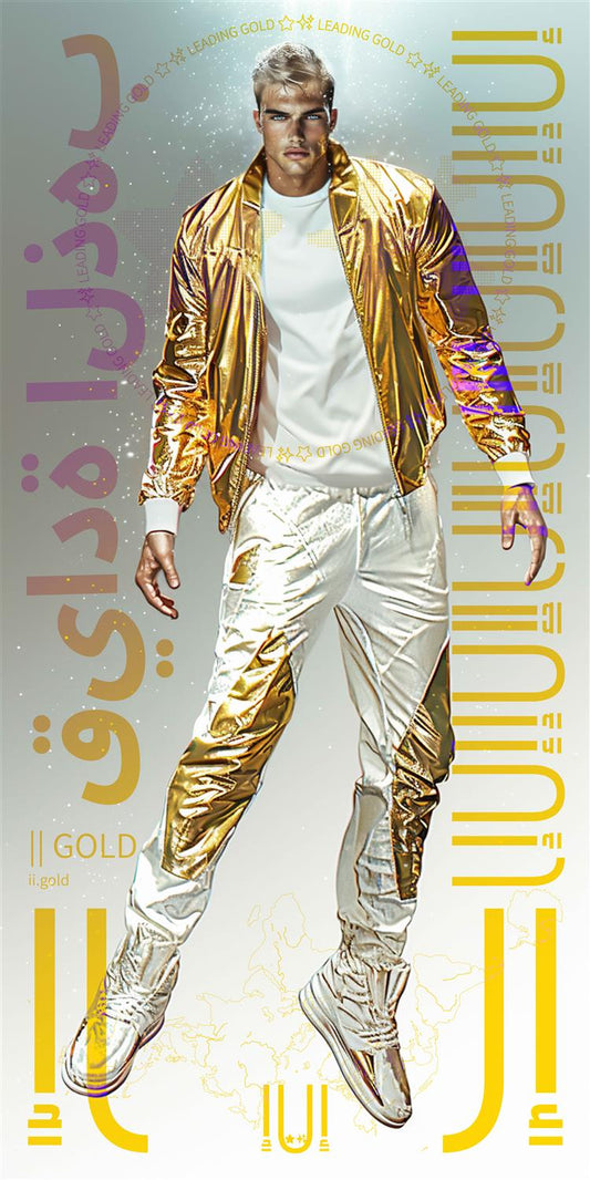 Masculine Golden Fashion