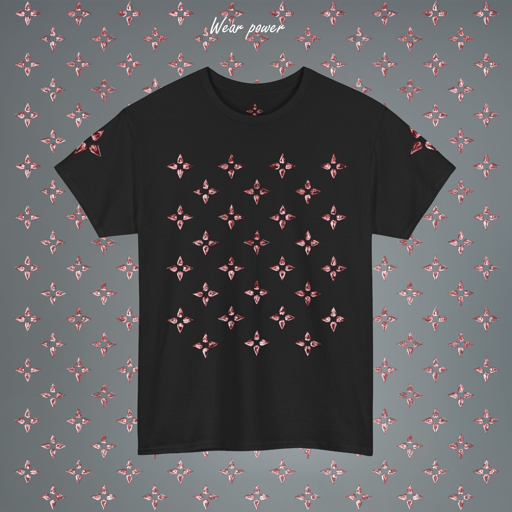 Floral Diamond Power Tee